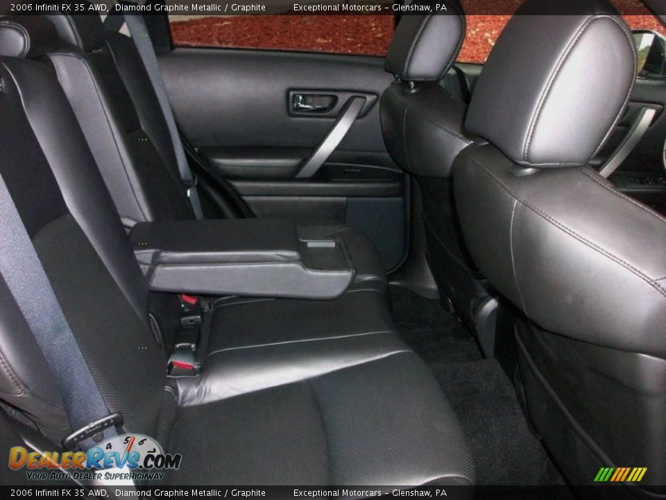 2006 Infiniti FX 35 AWD Diamond Graphite Metallic / Graphite Photo #23