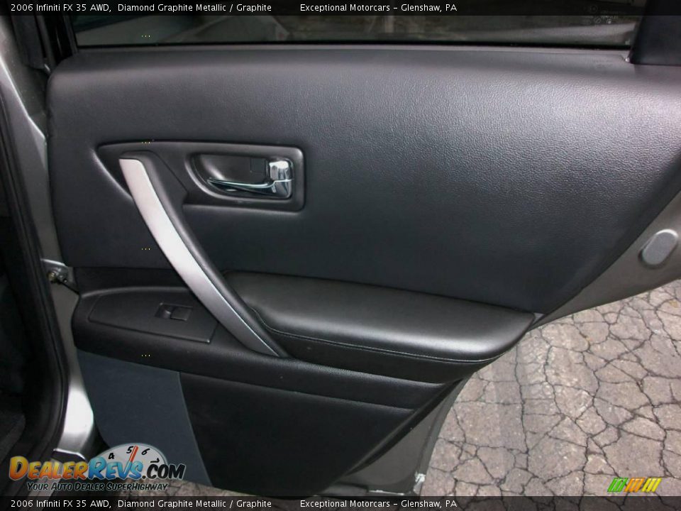 2006 Infiniti FX 35 AWD Diamond Graphite Metallic / Graphite Photo #24