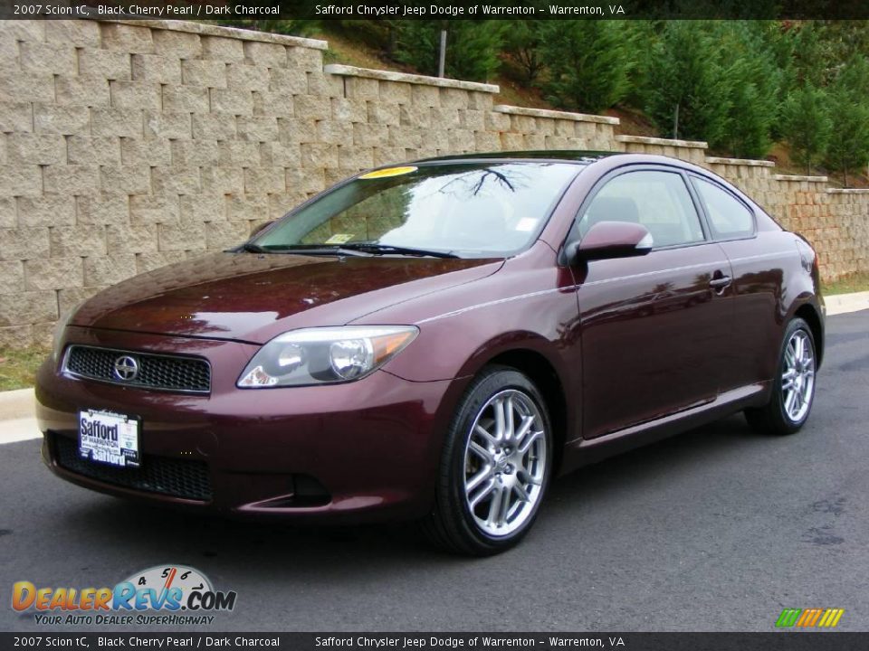2007 Scion tC Black Cherry Pearl / Dark Charcoal Photo #1