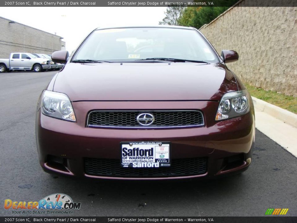 2007 Scion tC Black Cherry Pearl / Dark Charcoal Photo #2