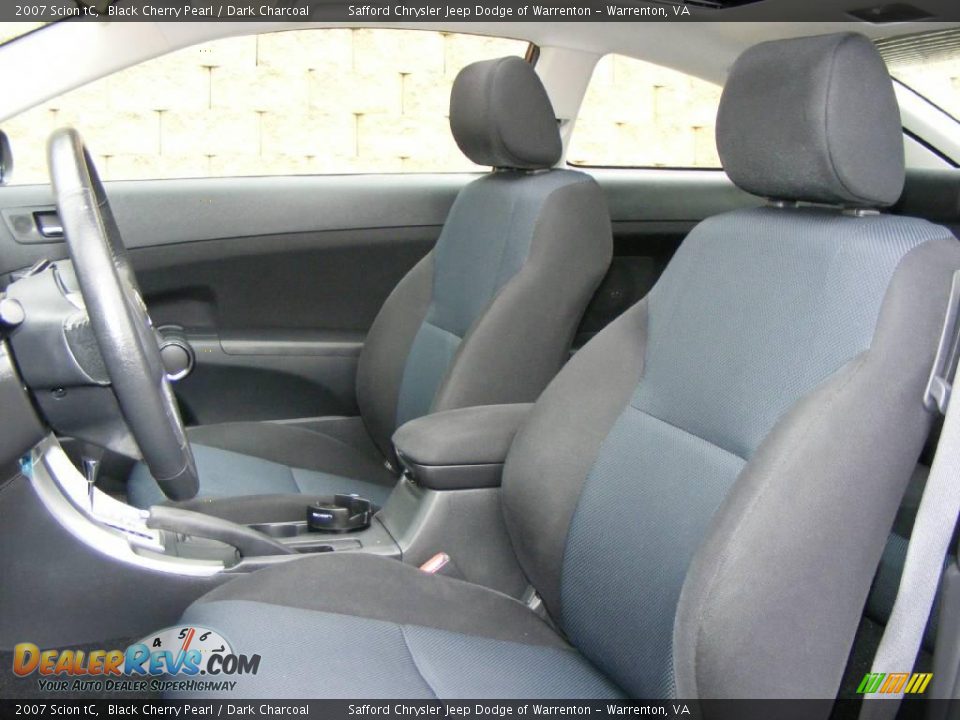 2007 Scion tC Black Cherry Pearl / Dark Charcoal Photo #13