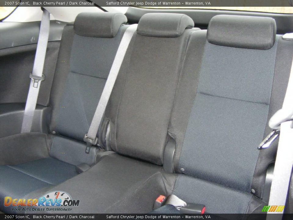 2007 Scion tC Black Cherry Pearl / Dark Charcoal Photo #14