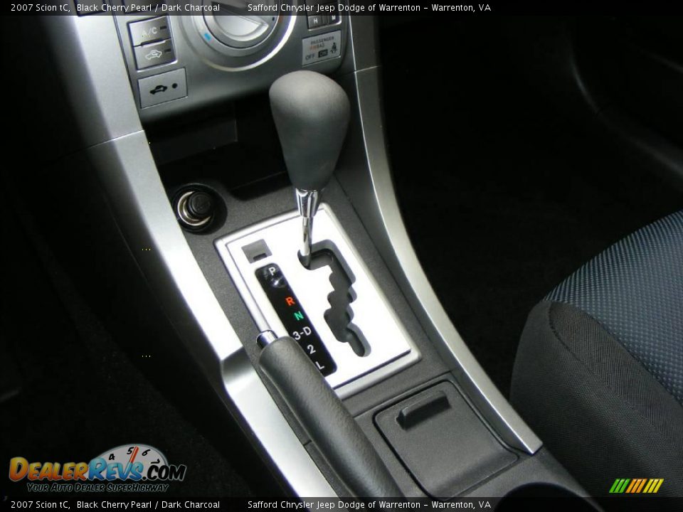 2007 Scion tC Black Cherry Pearl / Dark Charcoal Photo #21