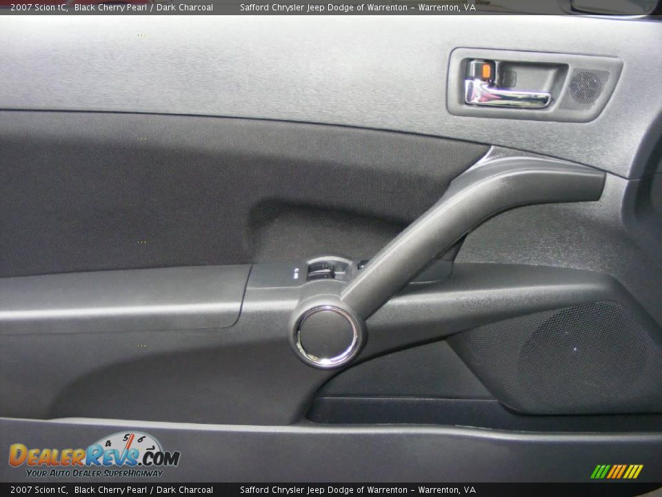 2007 Scion tC Black Cherry Pearl / Dark Charcoal Photo #24