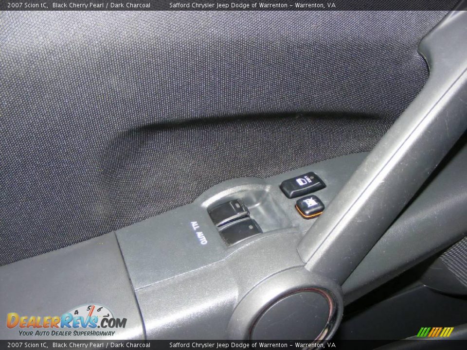 2007 Scion tC Black Cherry Pearl / Dark Charcoal Photo #25