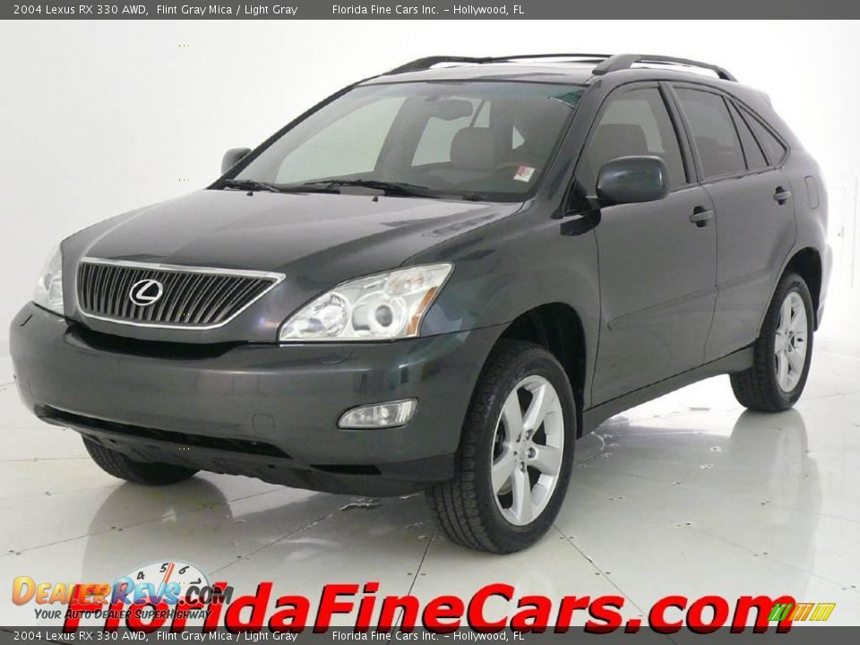 2004 Lexus RX 330 AWD Flint Gray Mica / Light Gray Photo #1
