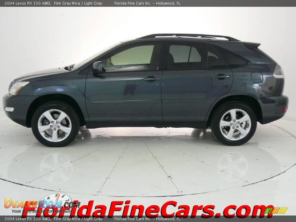 2004 Lexus RX 330 AWD Flint Gray Mica / Light Gray Photo #3