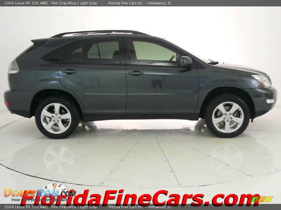 2004 Lexus RX 330 AWD Flint Gray Mica / Light Gray Photo #4