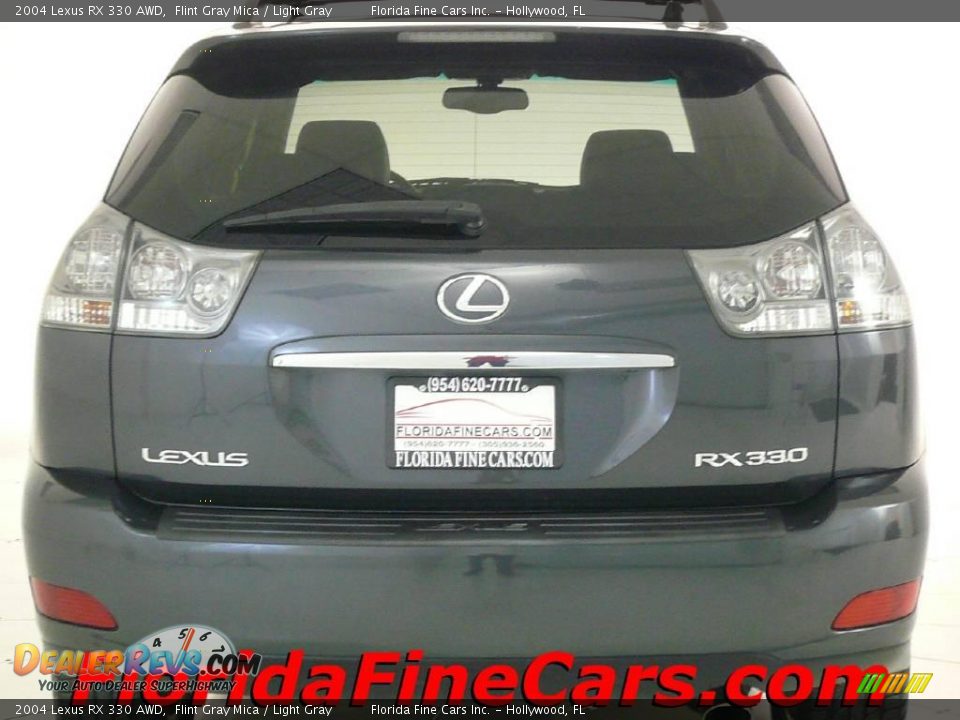 2004 Lexus RX 330 AWD Flint Gray Mica / Light Gray Photo #6