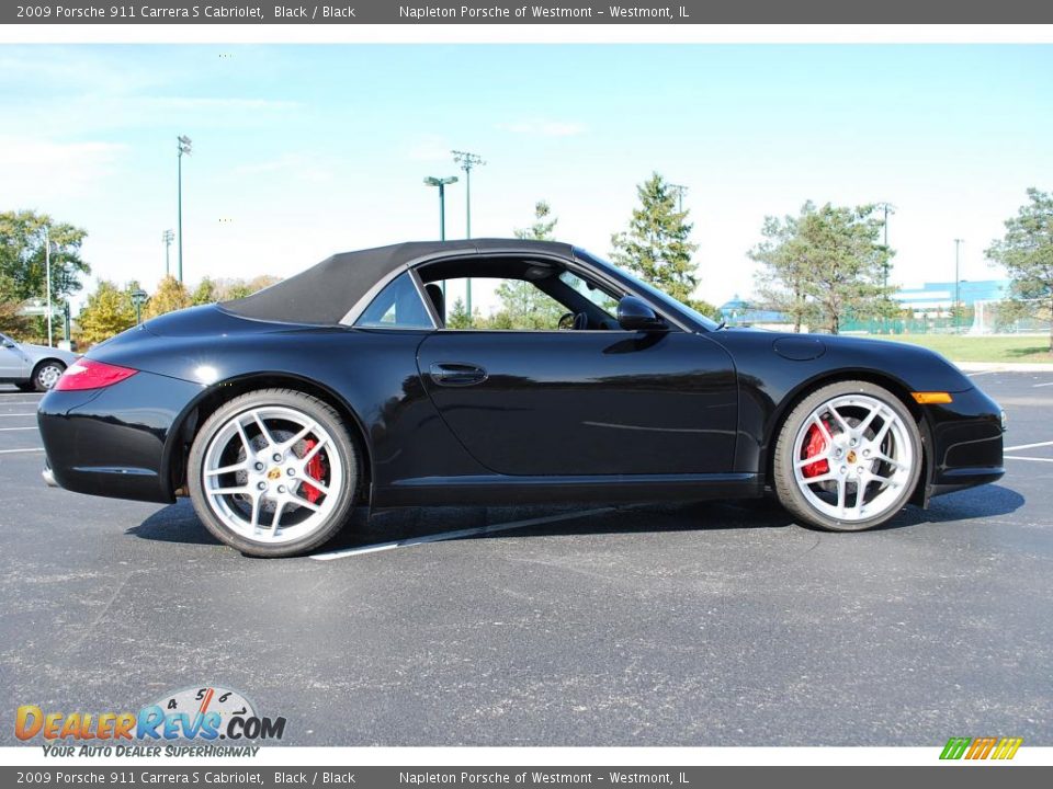 2009 Porsche 911 Carrera S Cabriolet Black / Black Photo #4
