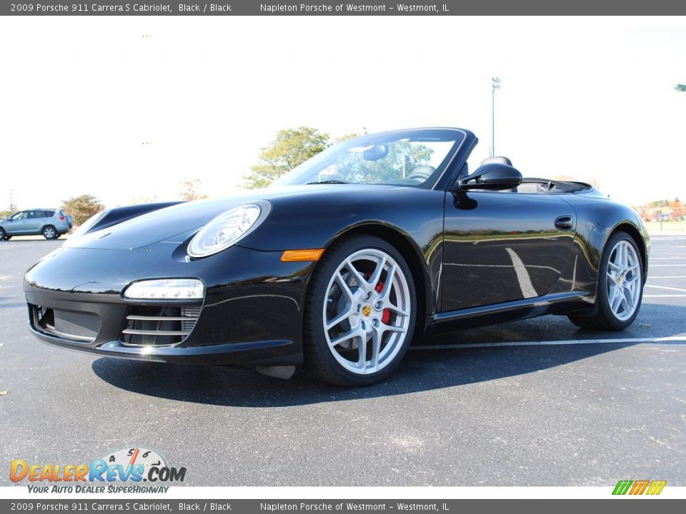 2009 Porsche 911 Carrera S Cabriolet Black / Black Photo #9