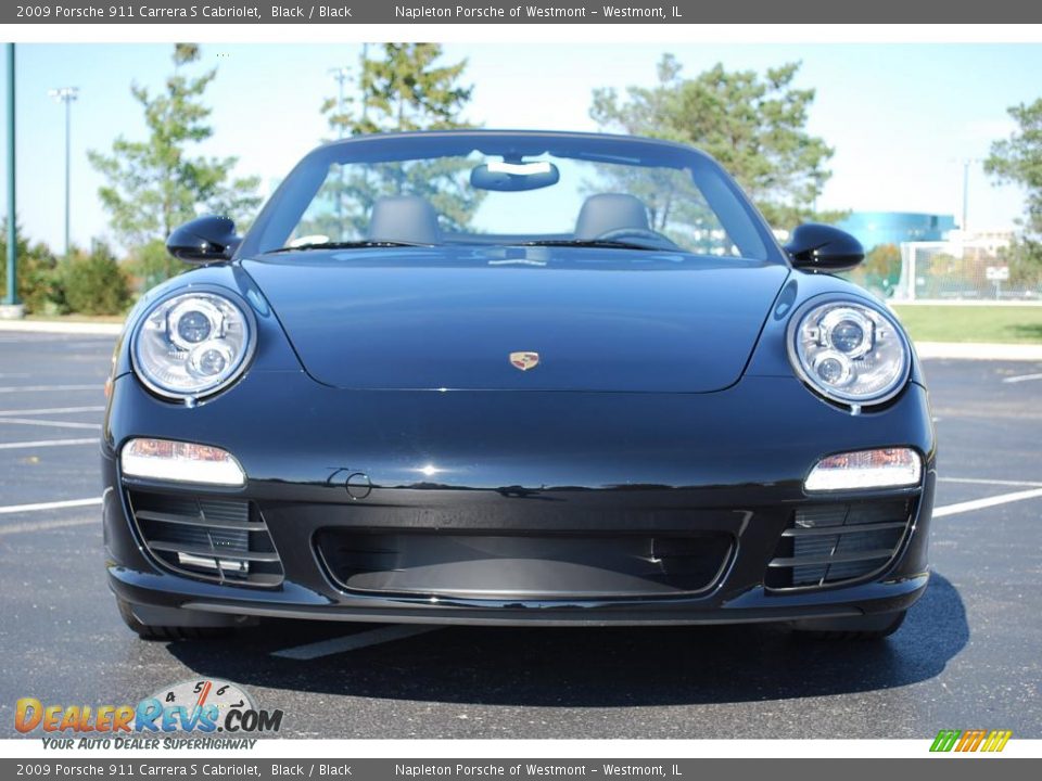 2009 Porsche 911 Carrera S Cabriolet Black / Black Photo #10
