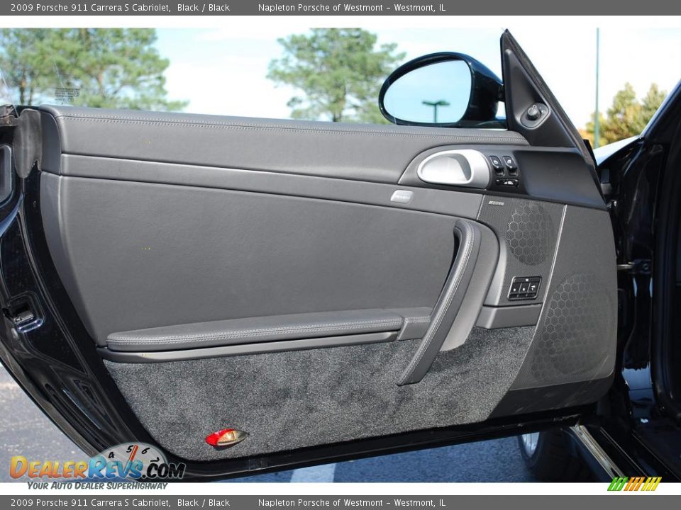 2009 Porsche 911 Carrera S Cabriolet Black / Black Photo #21