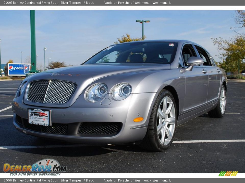 2006 Bentley Continental Flying Spur Silver Tempest / Black Photo #1