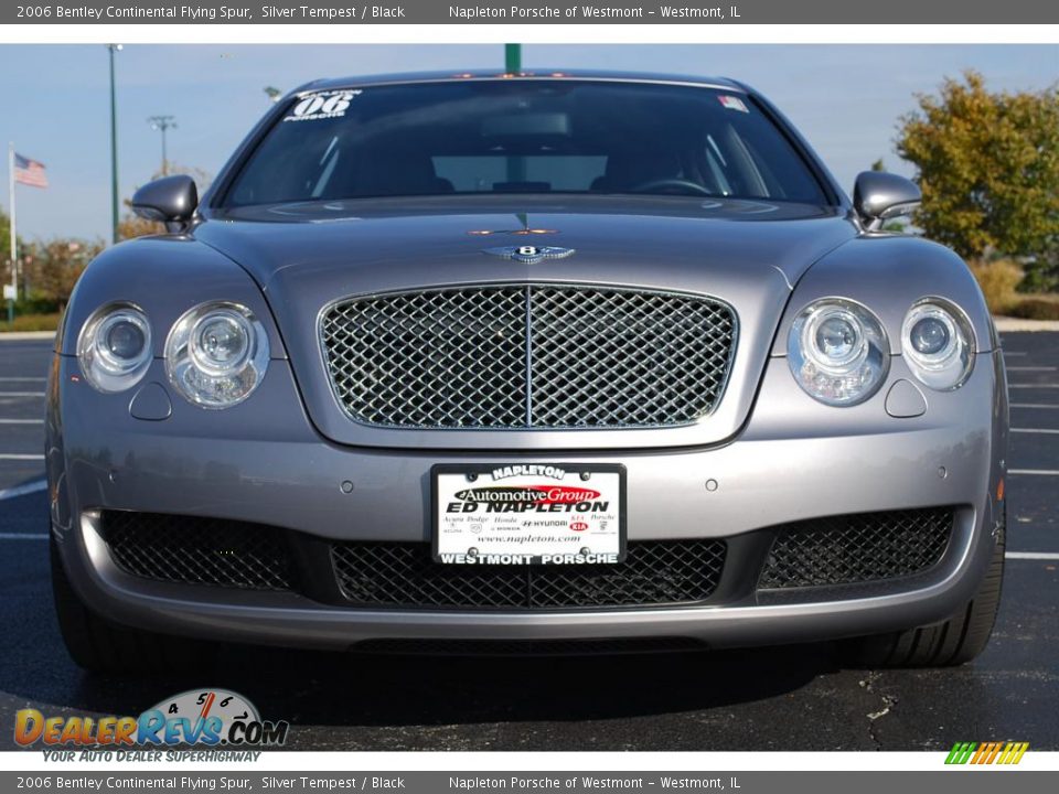 2006 Bentley Continental Flying Spur Silver Tempest / Black Photo #2