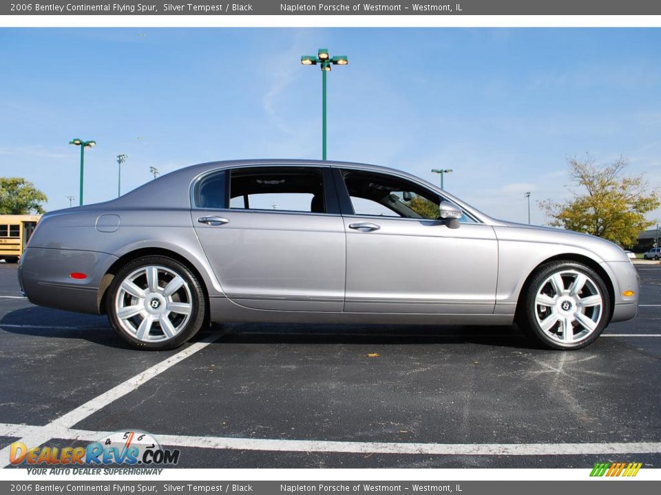 2006 Bentley Continental Flying Spur Silver Tempest / Black Photo #4