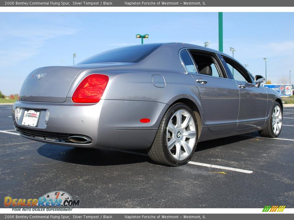 2006 Bentley Continental Flying Spur Silver Tempest / Black Photo #5