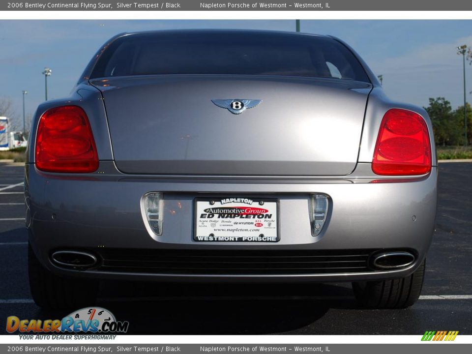 2006 Bentley Continental Flying Spur Silver Tempest / Black Photo #6