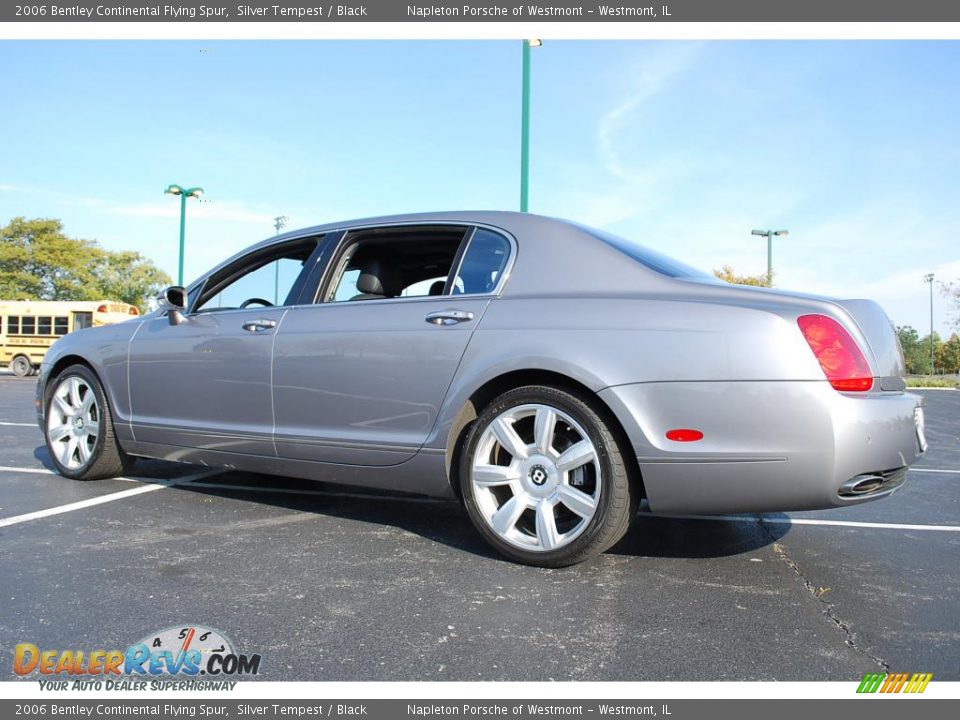 2006 Bentley Continental Flying Spur Silver Tempest / Black Photo #7