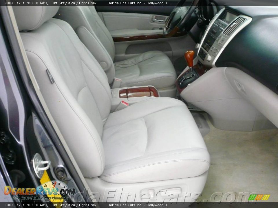 2004 Lexus RX 330 AWD Flint Gray Mica / Light Gray Photo #13
