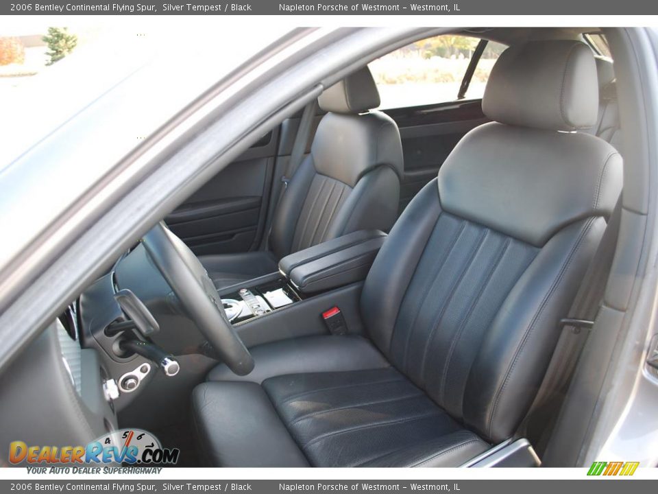 2006 Bentley Continental Flying Spur Silver Tempest / Black Photo #11