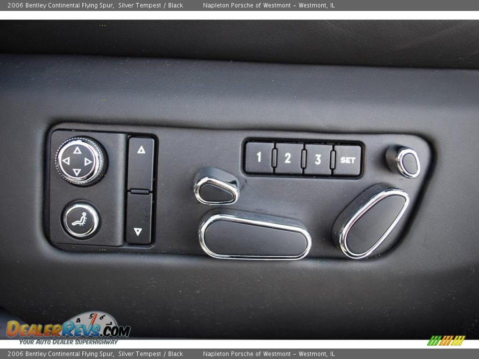 2006 Bentley Continental Flying Spur Silver Tempest / Black Photo #12