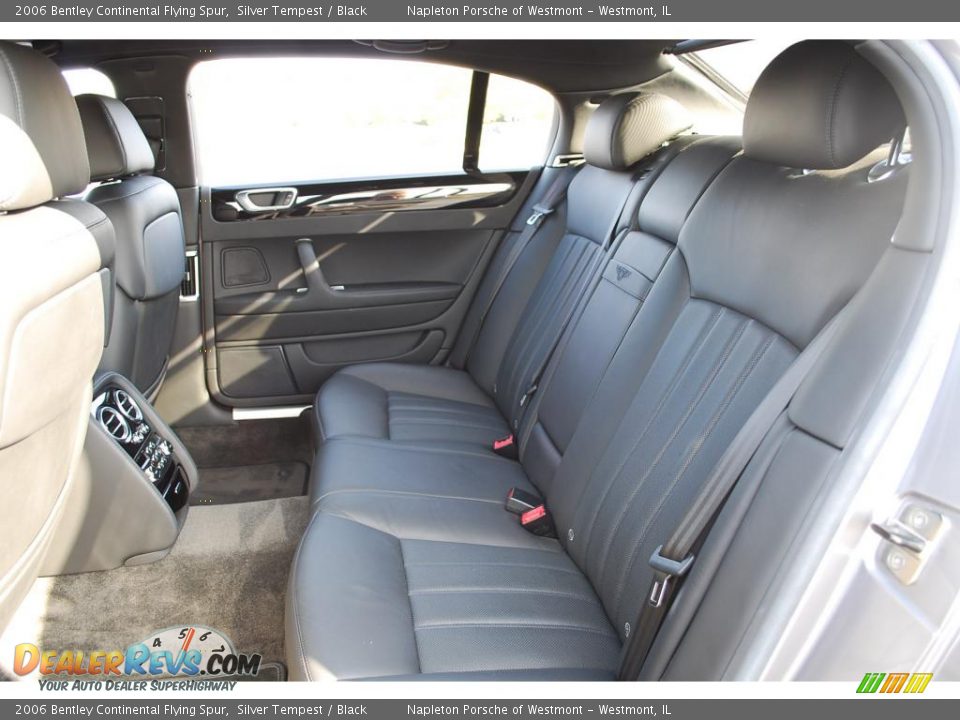 2006 Bentley Continental Flying Spur Silver Tempest / Black Photo #14