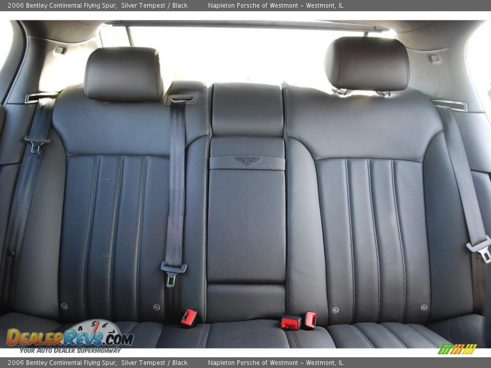 2006 Bentley Continental Flying Spur Silver Tempest / Black Photo #15