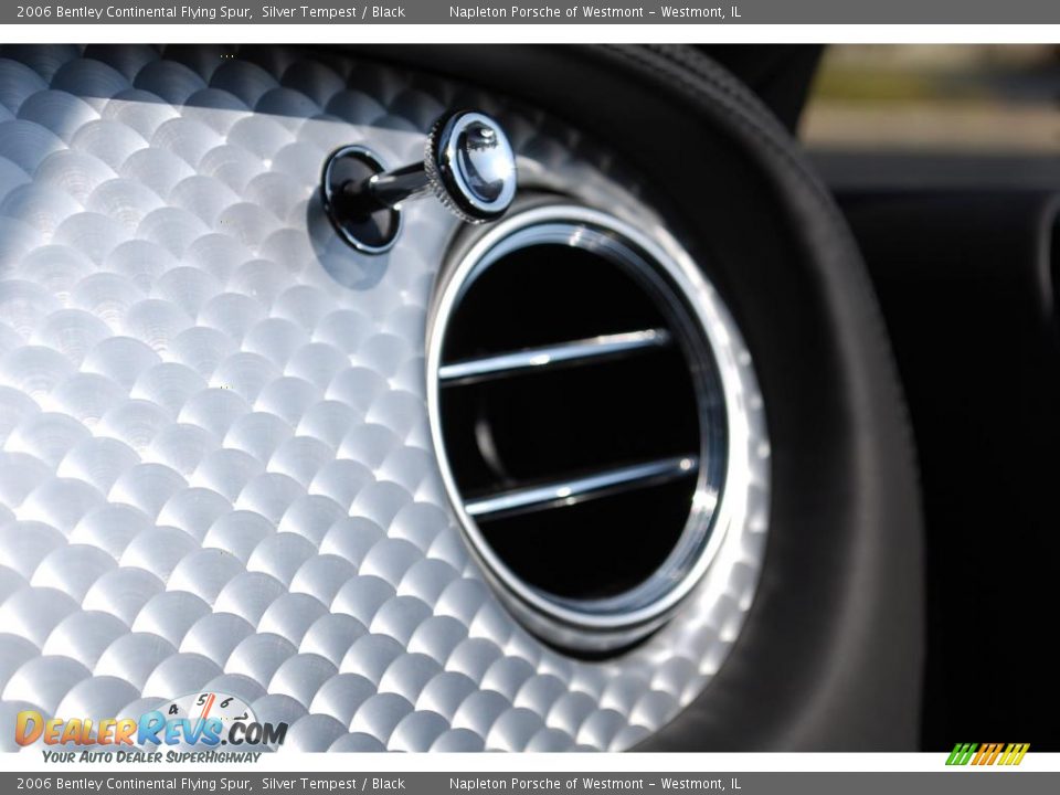 2006 Bentley Continental Flying Spur Silver Tempest / Black Photo #17