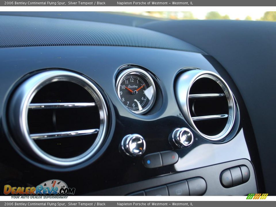 2006 Bentley Continental Flying Spur Silver Tempest / Black Photo #18