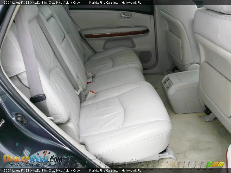 2004 Lexus RX 330 AWD Flint Gray Mica / Light Gray Photo #14