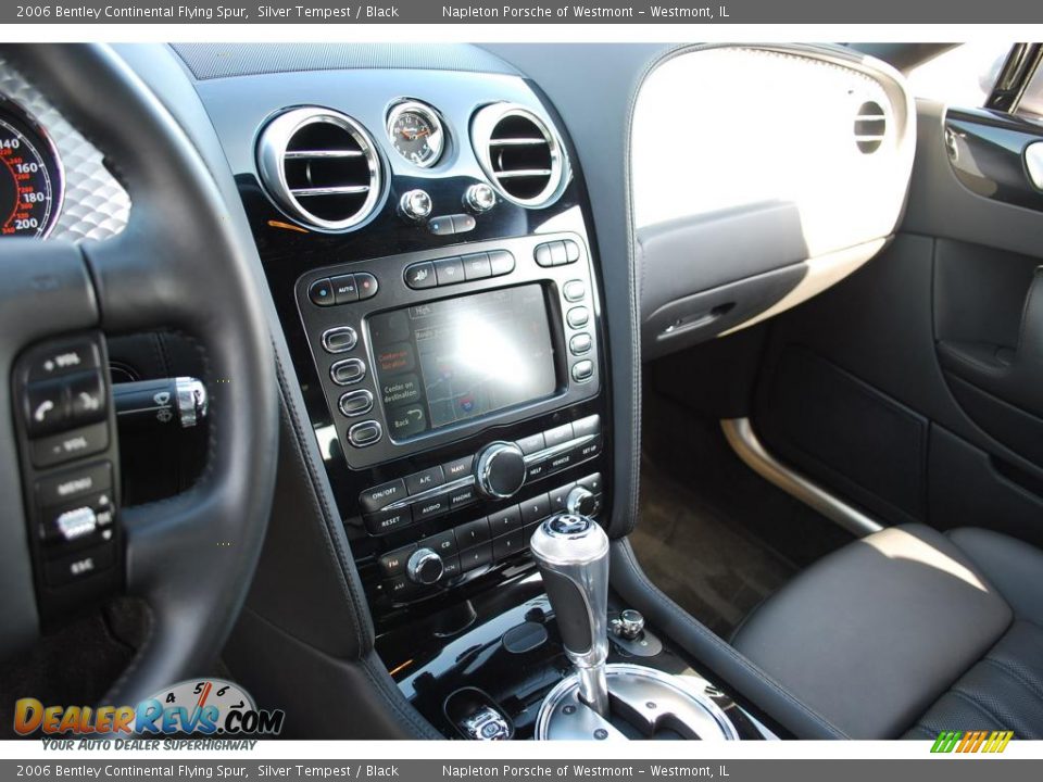2006 Bentley Continental Flying Spur Silver Tempest / Black Photo #20