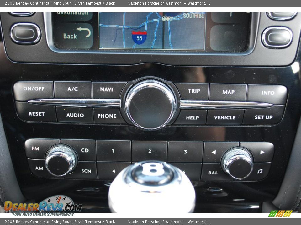 2006 Bentley Continental Flying Spur Silver Tempest / Black Photo #21