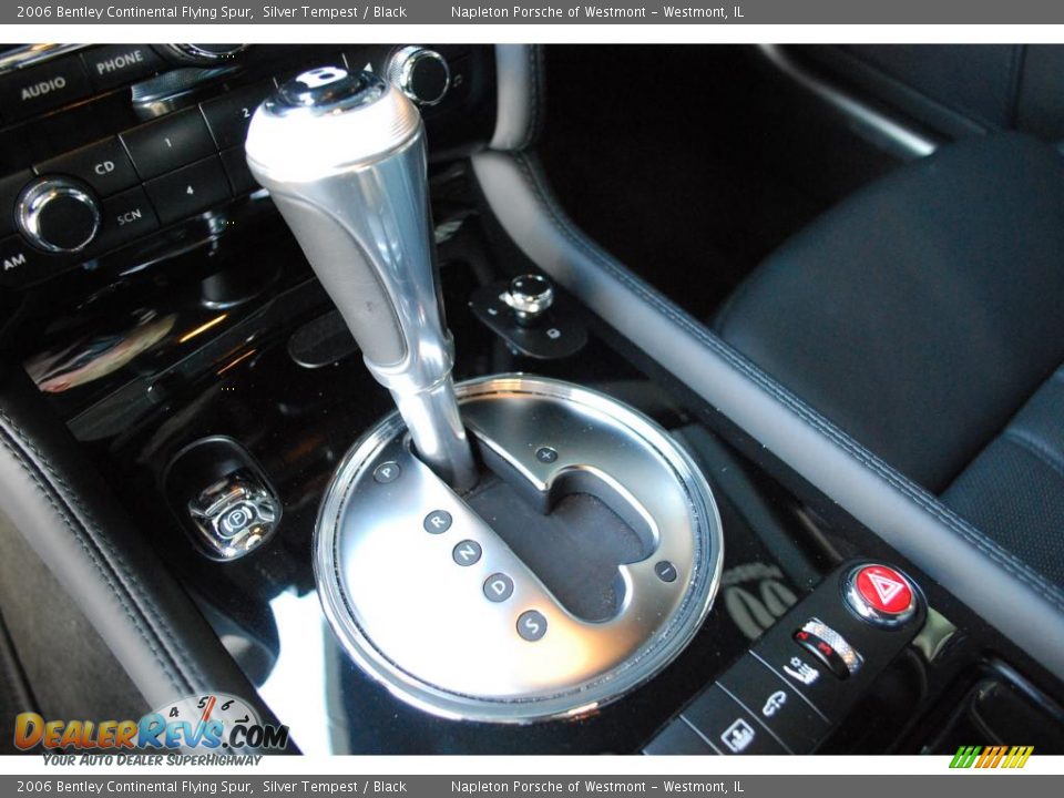 2006 Bentley Continental Flying Spur Silver Tempest / Black Photo #22