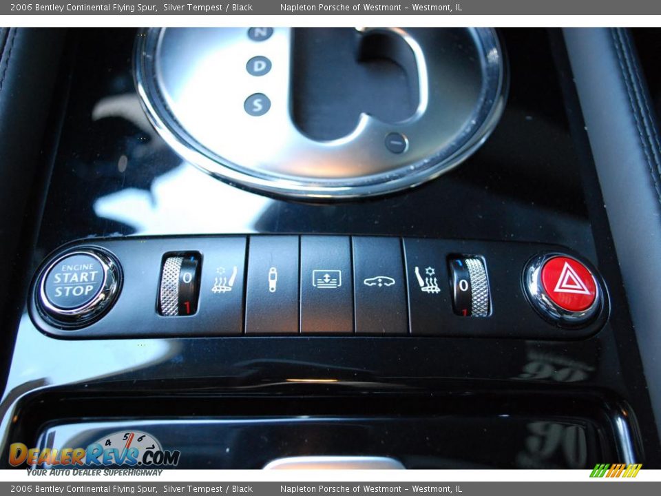 2006 Bentley Continental Flying Spur Silver Tempest / Black Photo #23