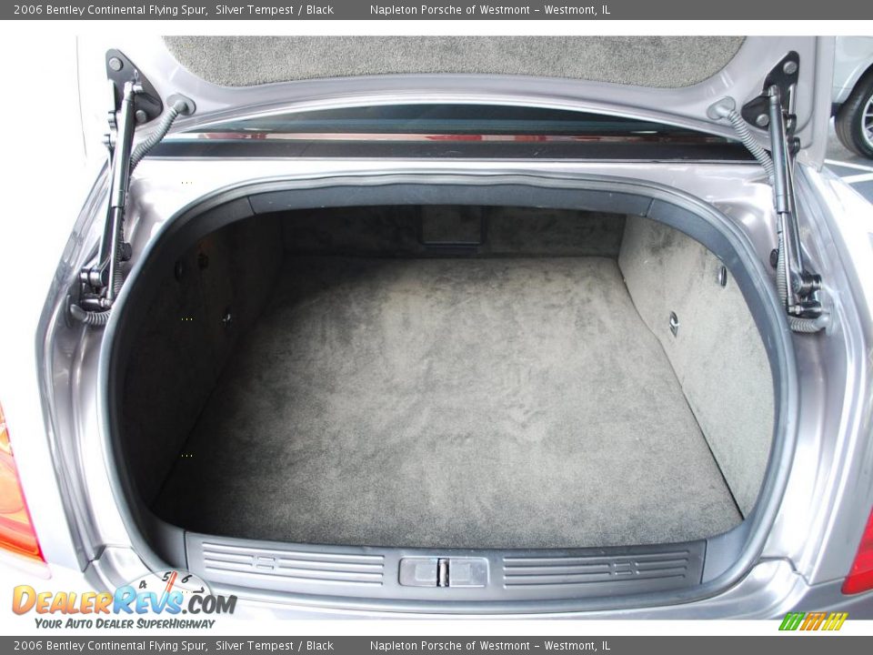 2006 Bentley Continental Flying Spur Silver Tempest / Black Photo #24