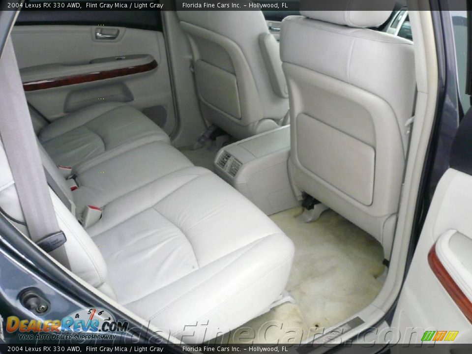 2004 Lexus RX 330 AWD Flint Gray Mica / Light Gray Photo #15