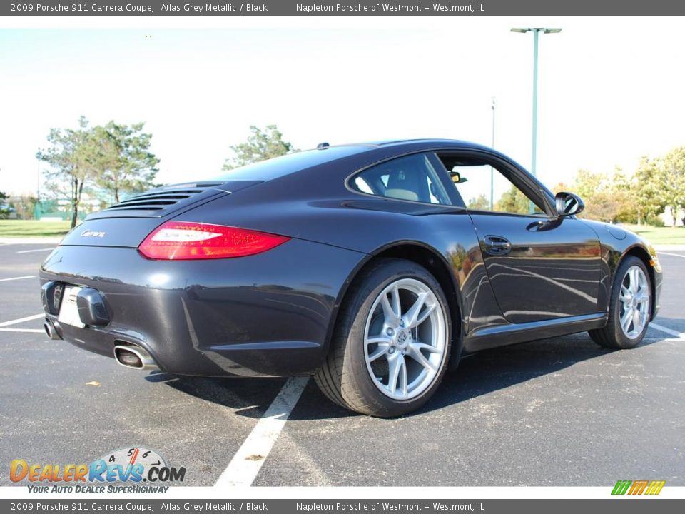 2009 Porsche 911 Carrera Coupe Atlas Grey Metallic / Black Photo #6