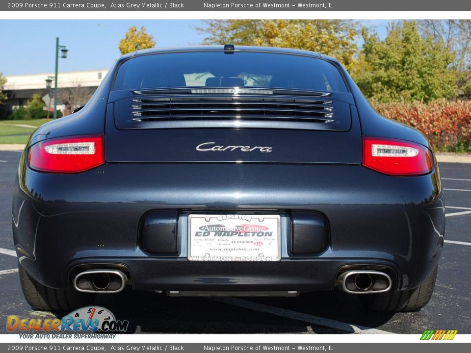 2009 Porsche 911 Carrera Coupe Atlas Grey Metallic / Black Photo #7