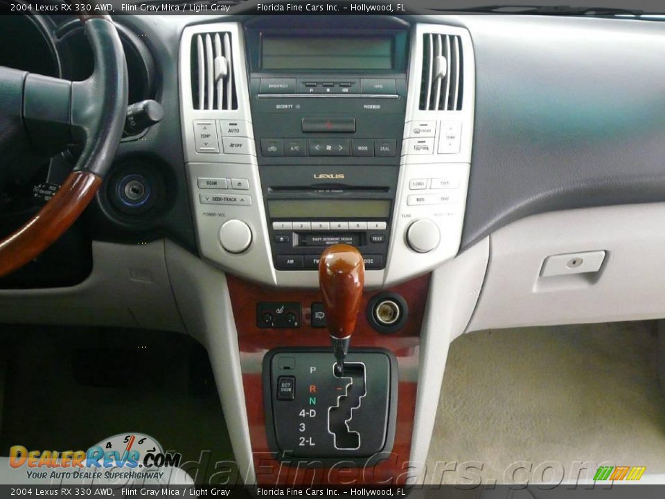 2004 Lexus RX 330 AWD Flint Gray Mica / Light Gray Photo #18