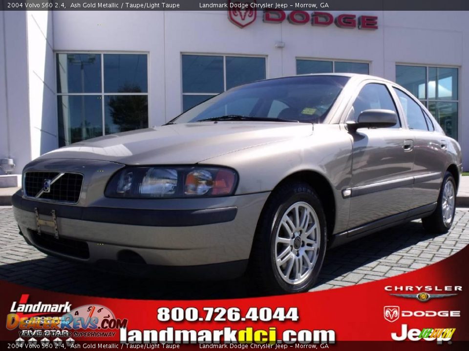 2004 Volvo S60 2.4 Ash Gold Metallic / Taupe/Light Taupe Photo #1
