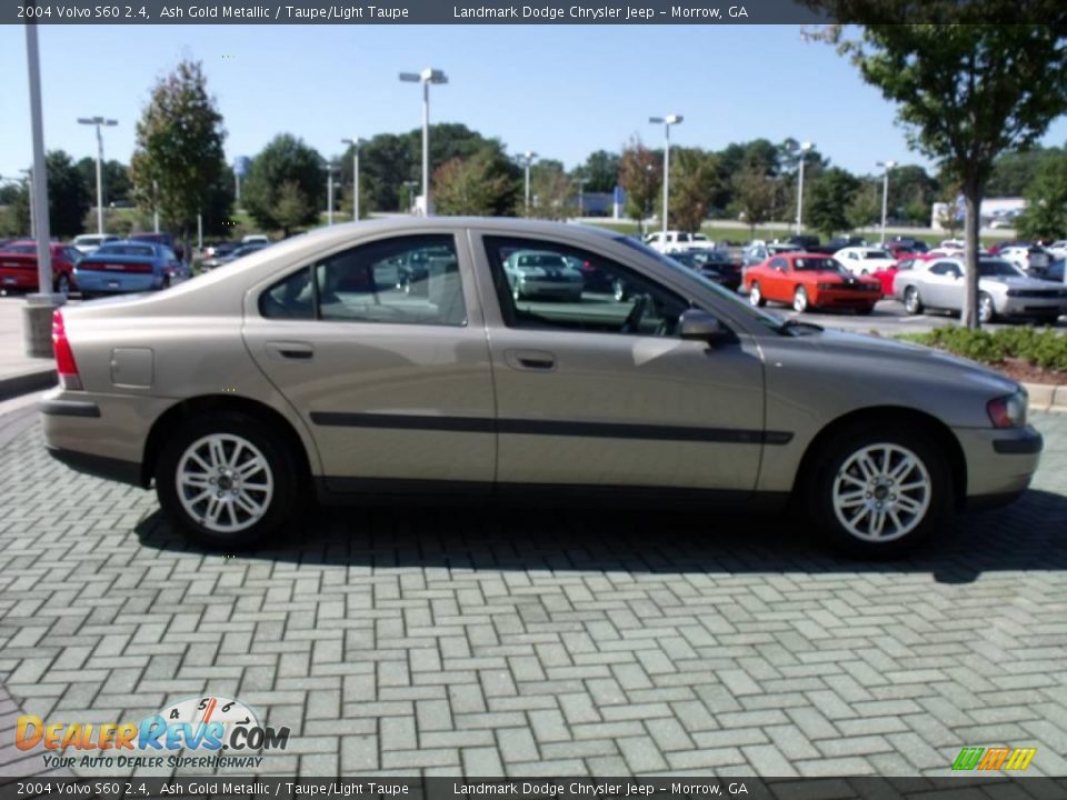2004 Volvo S60 2.4 Ash Gold Metallic / Taupe/Light Taupe Photo #6