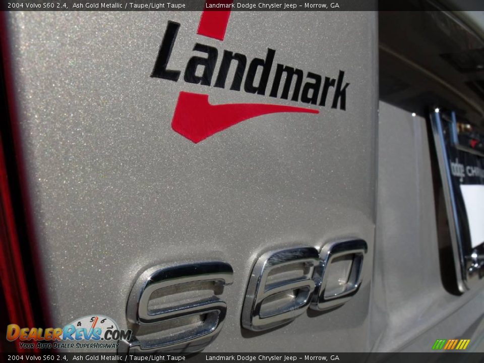 2004 Volvo S60 2.4 Ash Gold Metallic / Taupe/Light Taupe Photo #10