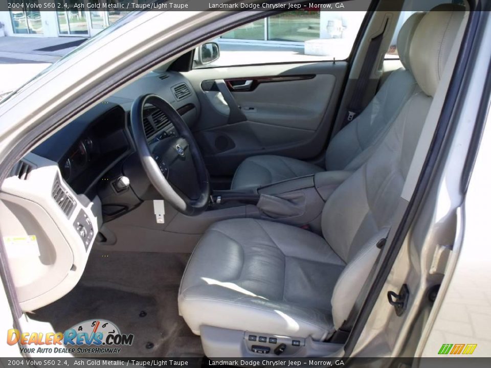 2004 Volvo S60 2.4 Ash Gold Metallic / Taupe/Light Taupe Photo #11