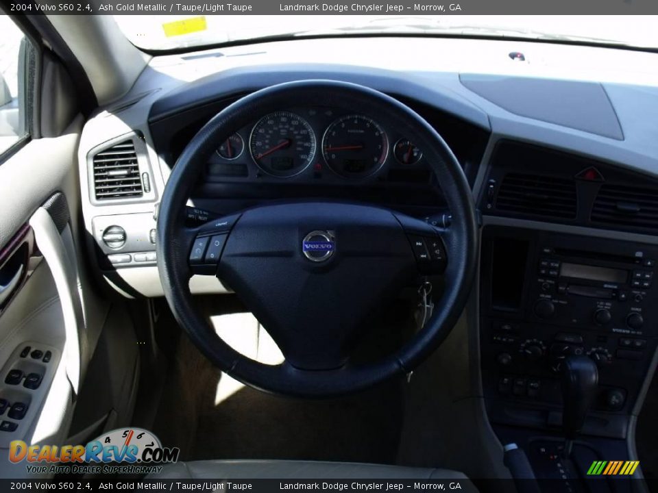 2004 Volvo S60 2.4 Ash Gold Metallic / Taupe/Light Taupe Photo #21