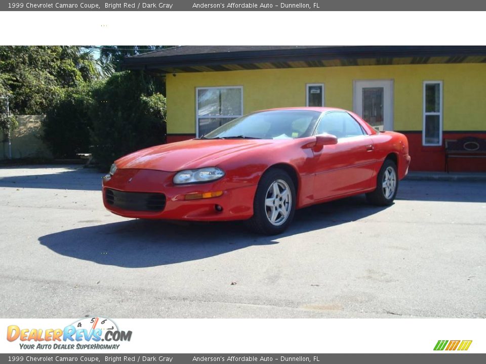 1999 Chevrolet Camaro Coupe Bright Red / Dark Gray Photo #1