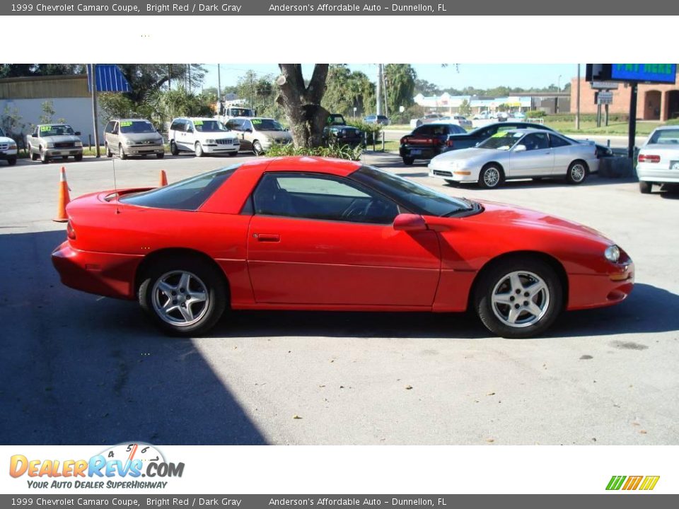 1999 Chevrolet Camaro Coupe Bright Red / Dark Gray Photo #4