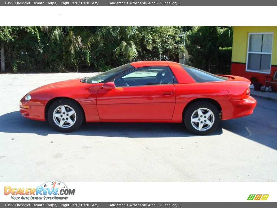 1999 Chevrolet Camaro Coupe Bright Red / Dark Gray Photo #8