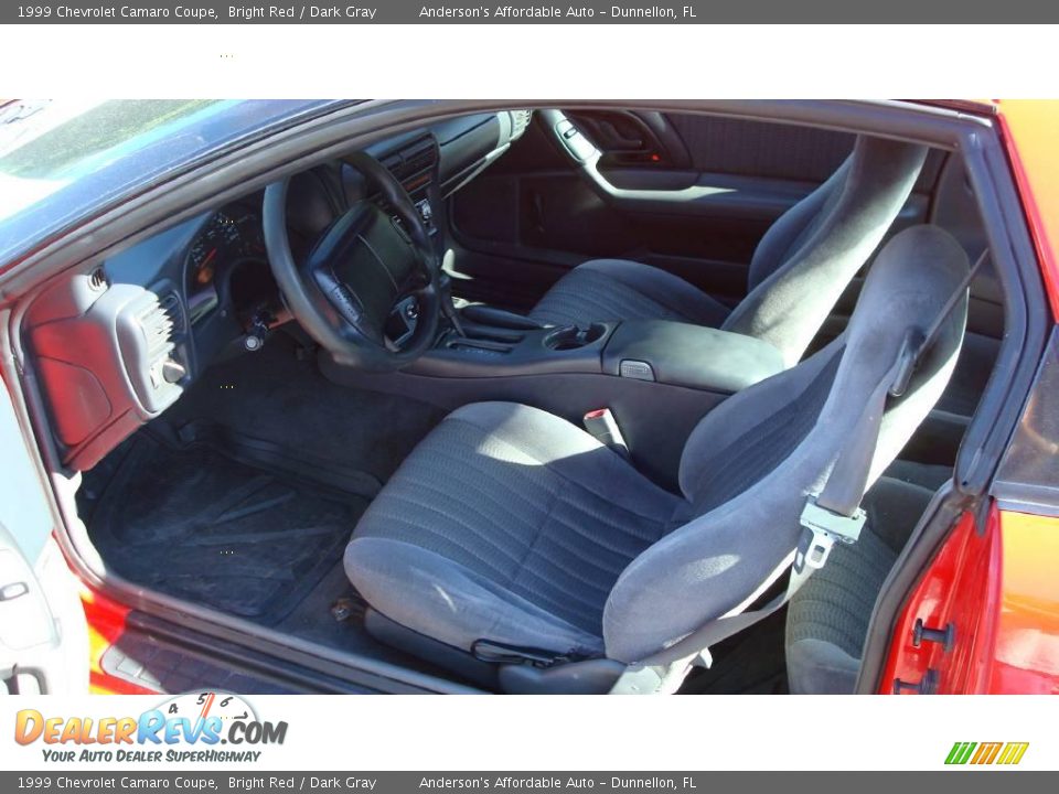 1999 Chevrolet Camaro Coupe Bright Red / Dark Gray Photo #12