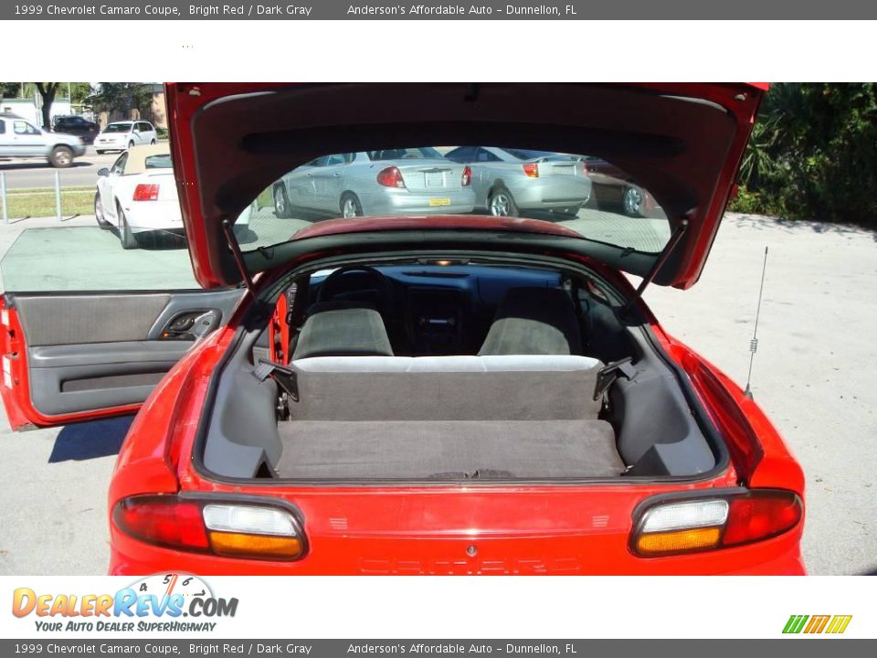 1999 Chevrolet Camaro Coupe Bright Red / Dark Gray Photo #23